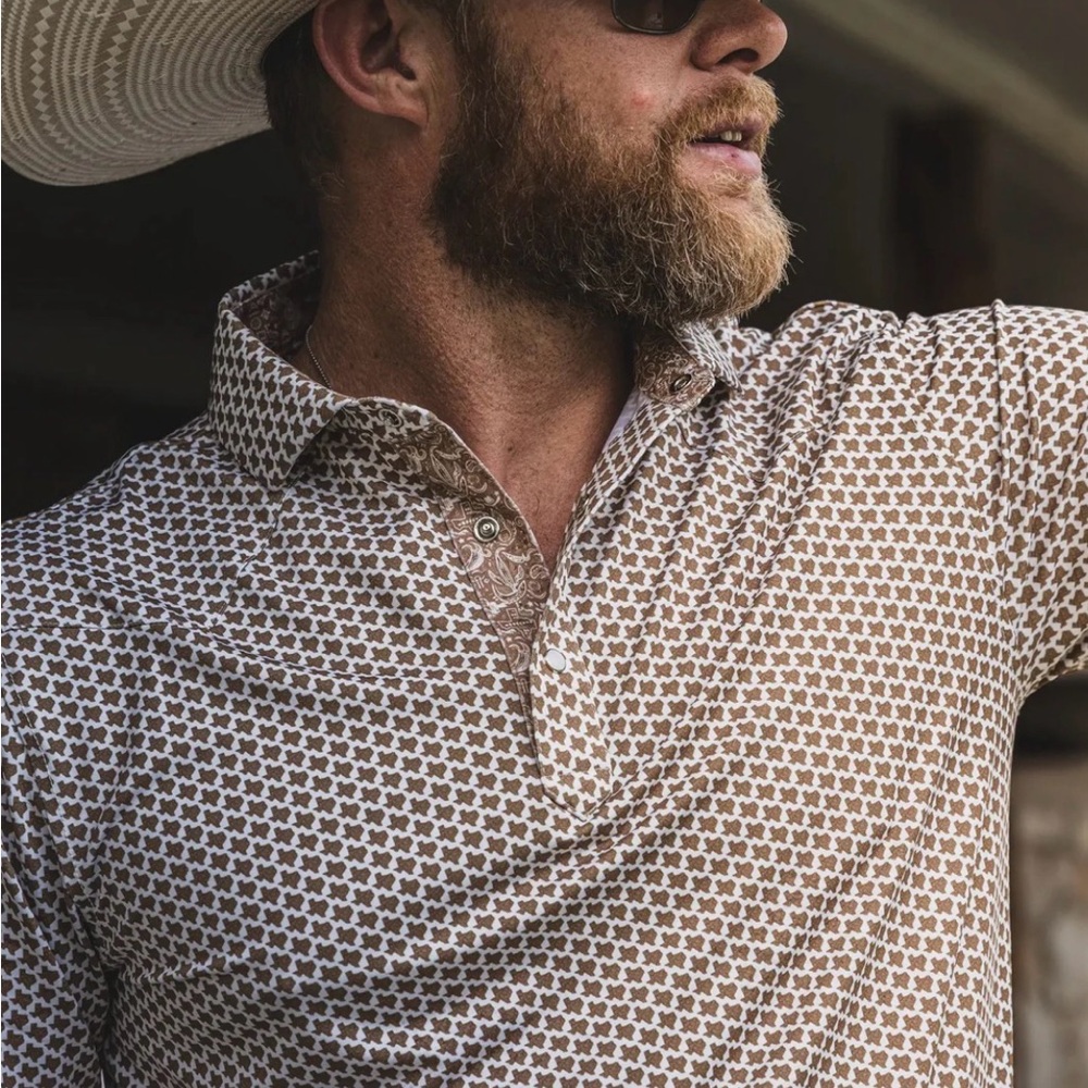 Iron Oak The Ward Polo Size M Texas